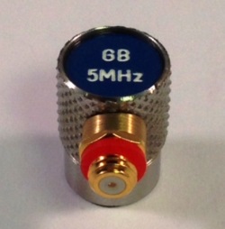 1/4" Dia Single 10MHz - Microdot